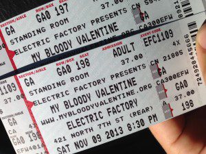My Bloody Valentine tickets