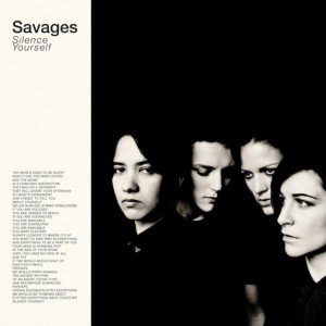 Savages Silence Yourself Album Art