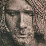 Kurt Cobain Weeping Statue