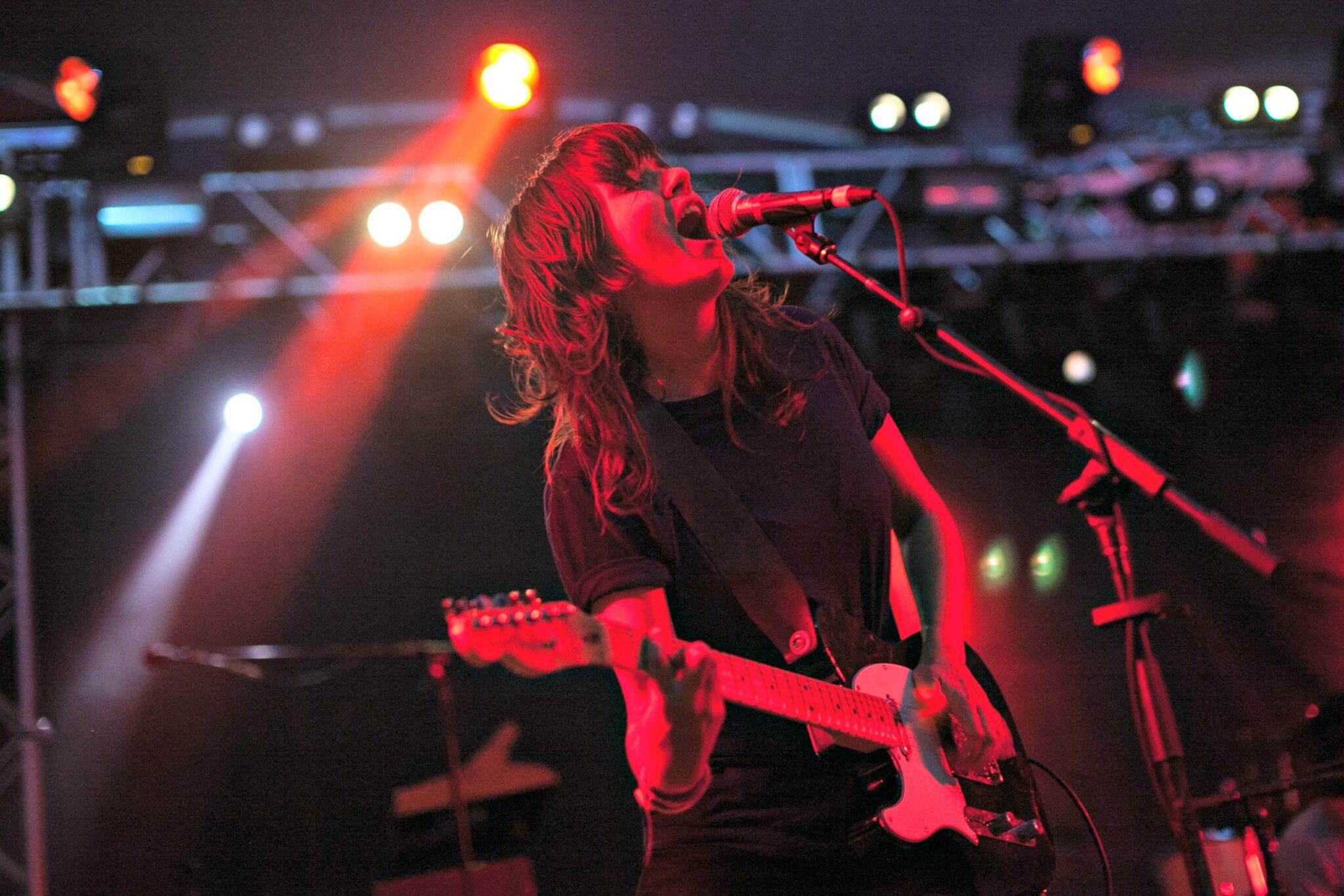 Courtney Barnett from Melbourne, Australia, performs during the NPR Music SXSW Showcase at Stubb's in Austin on Wednesday, March 18, 2015. Lukas Keapproth/AMERICAN-STATESMAN