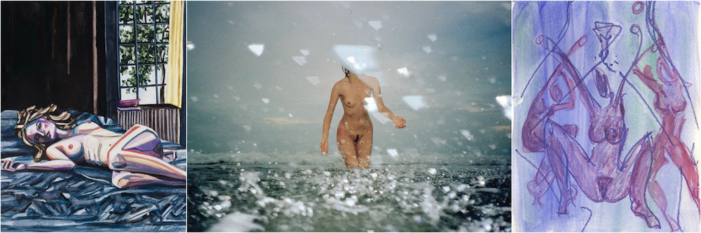 Featured in "In The Raw: The Female Gaze on The Nude" Exhibit, Untitled Space Gallery, New York