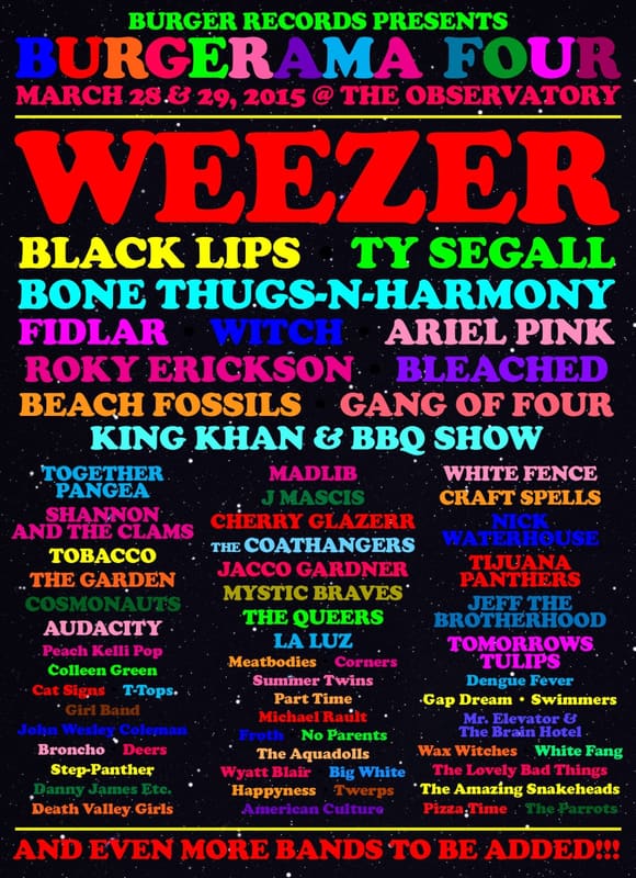 burgerama-four-lineup