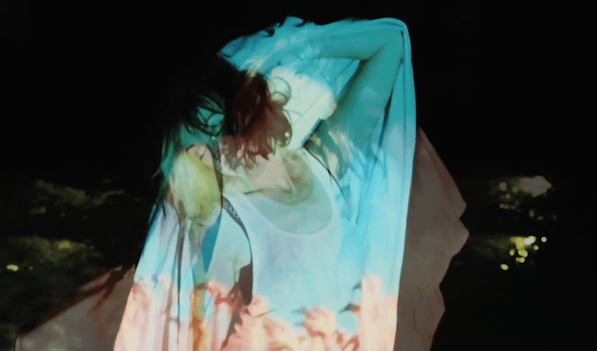 mega powers music video still