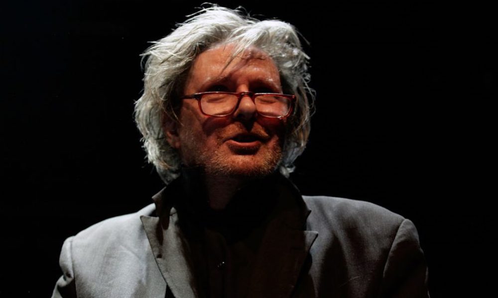 glenn branca wearing glasses